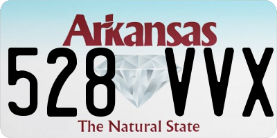 AR license plate 528VVX