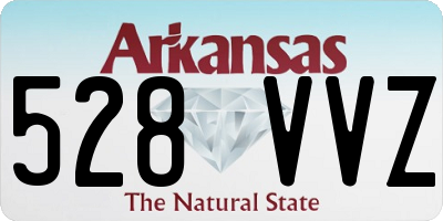 AR license plate 528VVZ