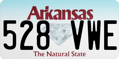 AR license plate 528VWE
