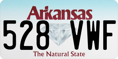 AR license plate 528VWF