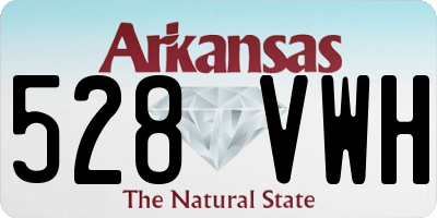 AR license plate 528VWH