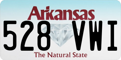 AR license plate 528VWI