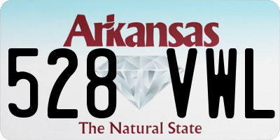 AR license plate 528VWL