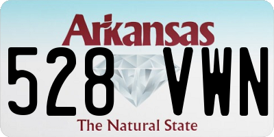 AR license plate 528VWN