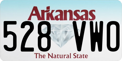 AR license plate 528VWO
