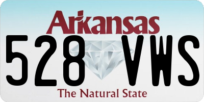 AR license plate 528VWS