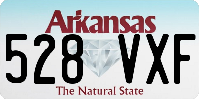 AR license plate 528VXF