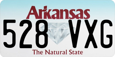 AR license plate 528VXG