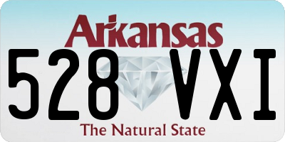 AR license plate 528VXI
