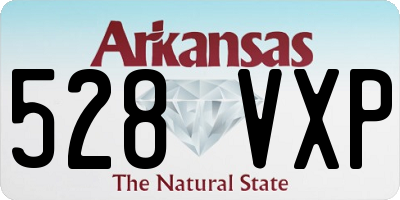 AR license plate 528VXP