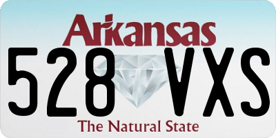 AR license plate 528VXS