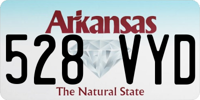 AR license plate 528VYD