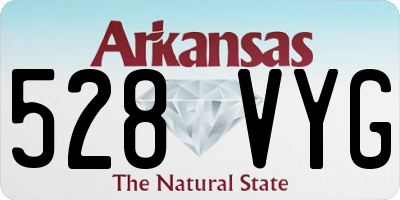AR license plate 528VYG