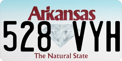 AR license plate 528VYH