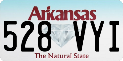 AR license plate 528VYI