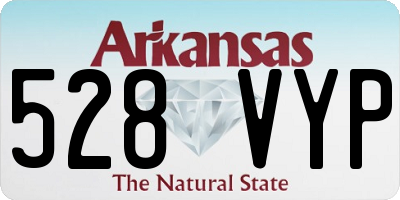AR license plate 528VYP