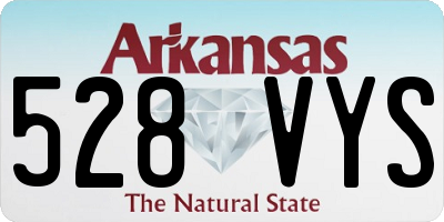 AR license plate 528VYS