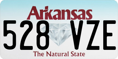 AR license plate 528VZE