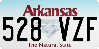 AR license plate 528VZF