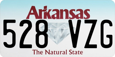 AR license plate 528VZG