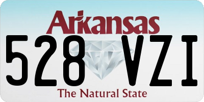 AR license plate 528VZI