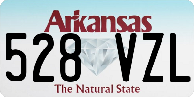 AR license plate 528VZL