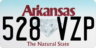 AR license plate 528VZP