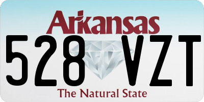 AR license plate 528VZT