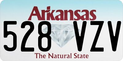 AR license plate 528VZV