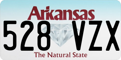 AR license plate 528VZX