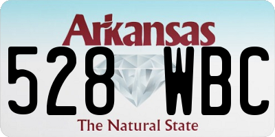 AR license plate 528WBC