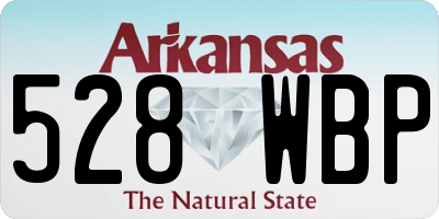 AR license plate 528WBP