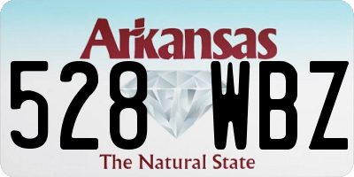 AR license plate 528WBZ