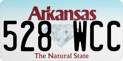 AR license plate 528WCC