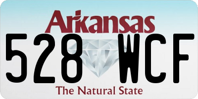 AR license plate 528WCF