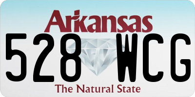 AR license plate 528WCG
