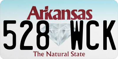 AR license plate 528WCK