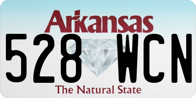 AR license plate 528WCN