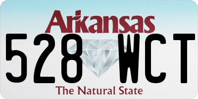 AR license plate 528WCT