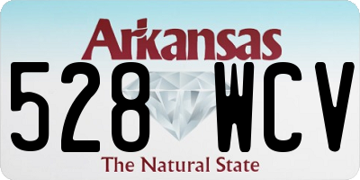 AR license plate 528WCV