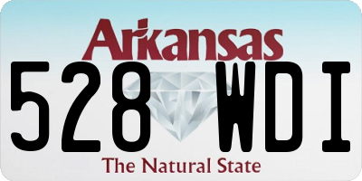 AR license plate 528WDI