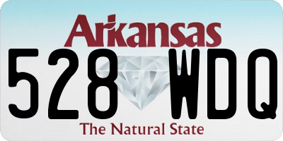 AR license plate 528WDQ