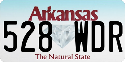 AR license plate 528WDR