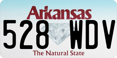 AR license plate 528WDV