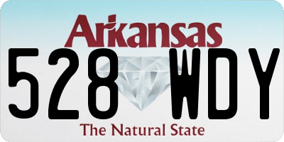 AR license plate 528WDY