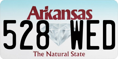 AR license plate 528WED