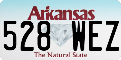 AR license plate 528WEZ