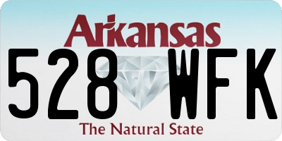 AR license plate 528WFK