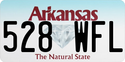 AR license plate 528WFL