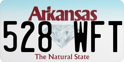 AR license plate 528WFT